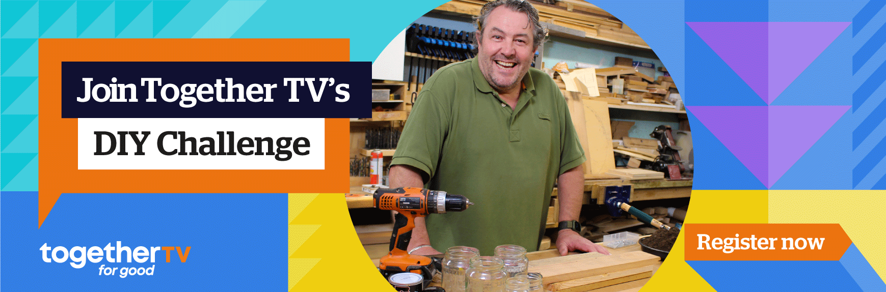Register to join Together TV's DIY Challenge