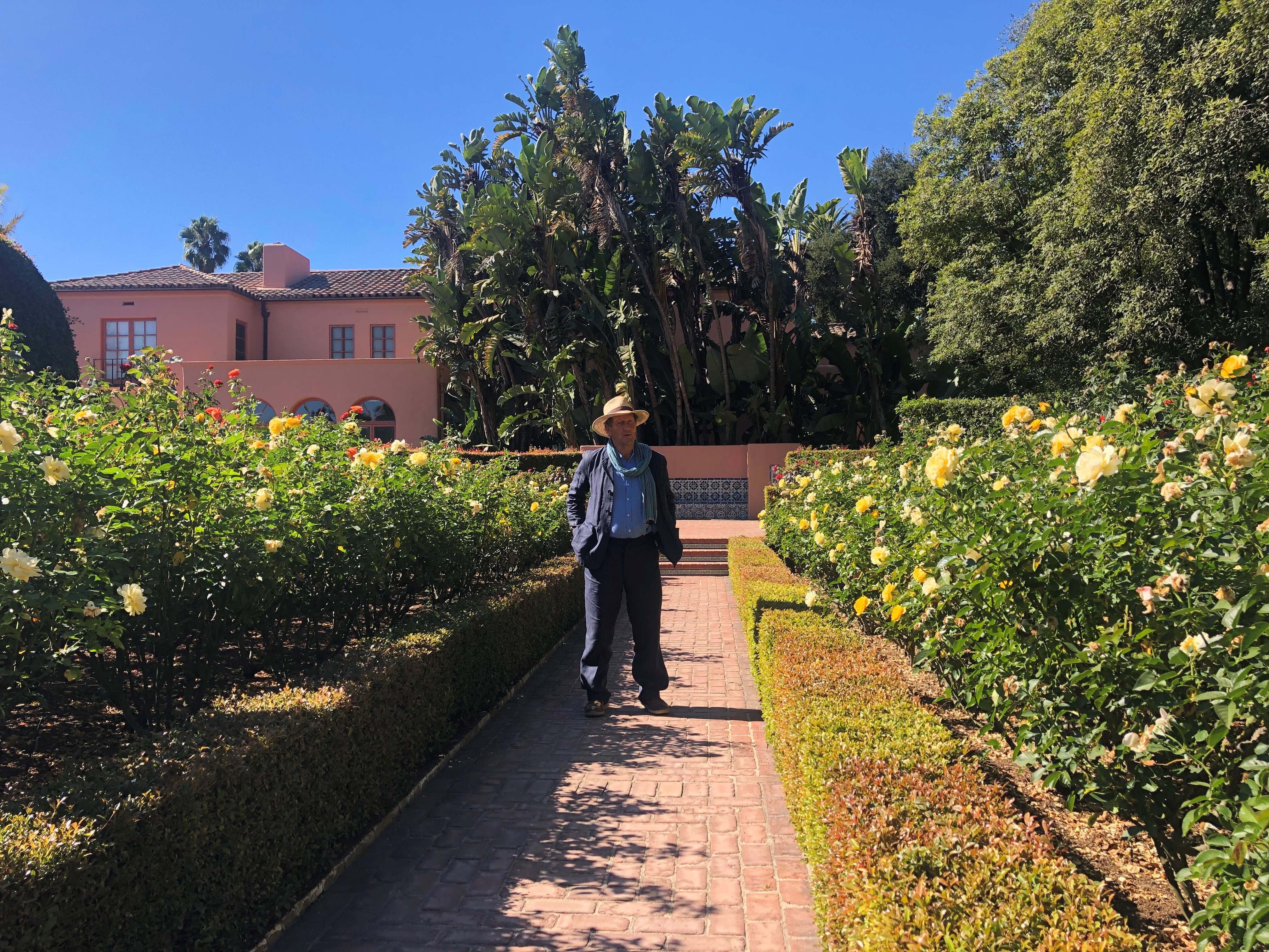 Monty Don in a garden